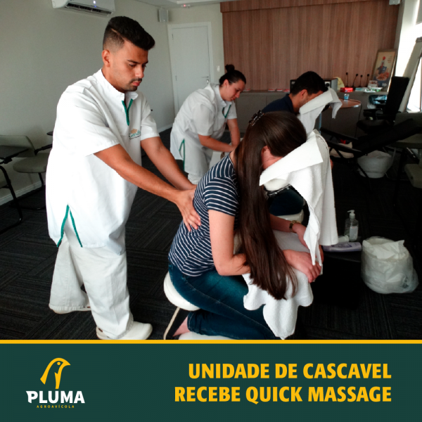 Unidade de Cascavel recebe Quick Massage